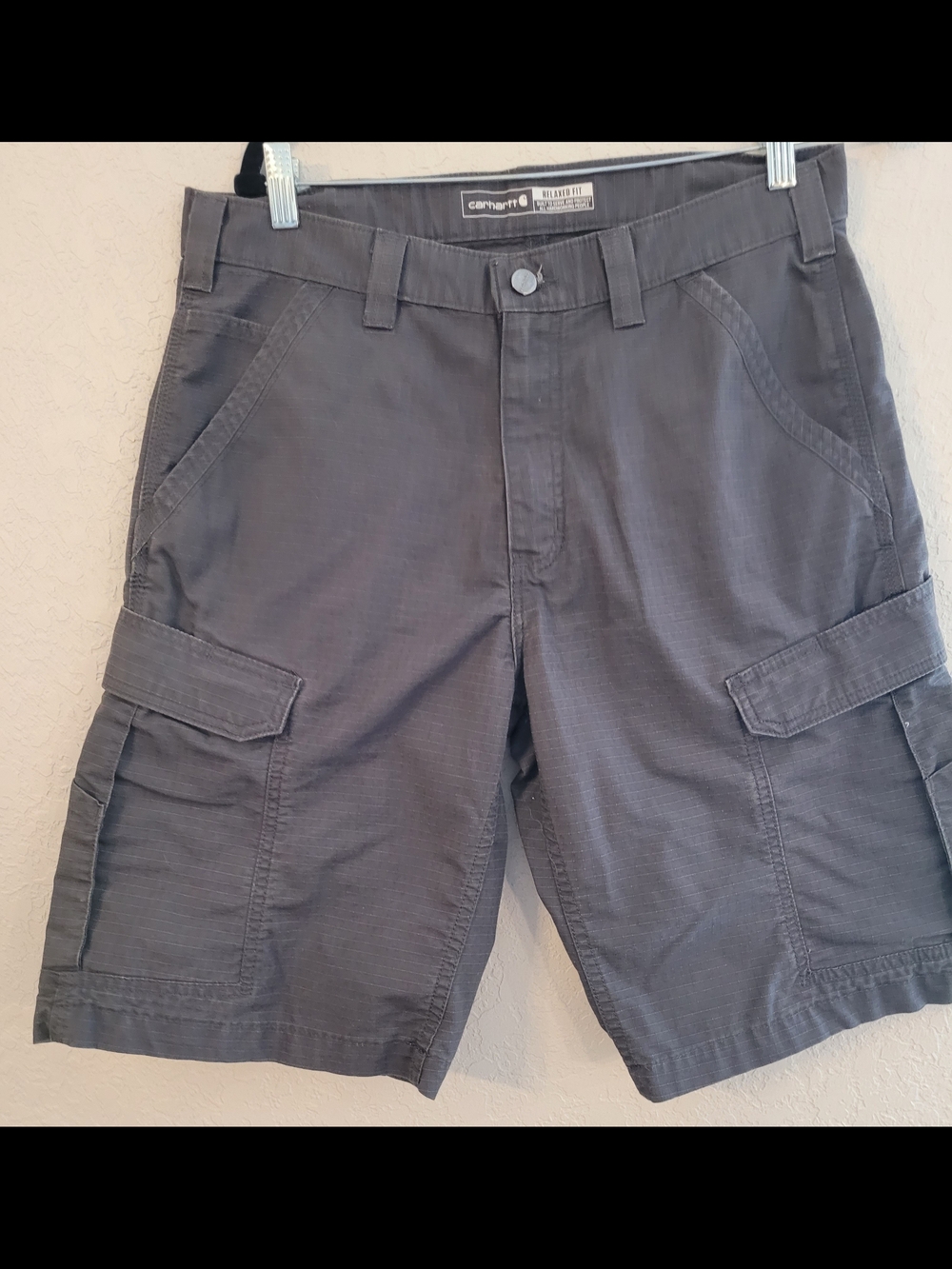 Carhartt Men's Gray Cargo Shorts
